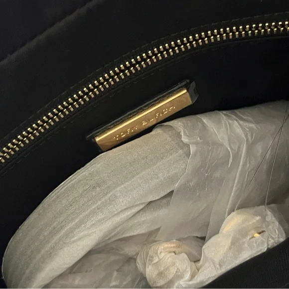 Tory Burch Georgia Double Zip Satchel - Picture 6 of 6